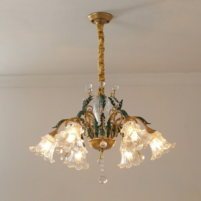 水晶ガラスペンダントライト洋風照明...