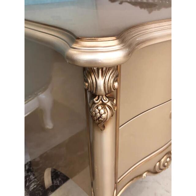 高級感ベッドサイド用テーブル サイドテーブル 収納キャビネット 引き出しチェスト