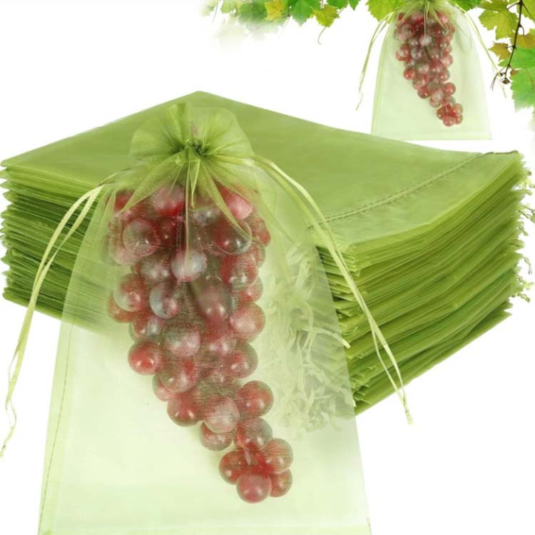 100枚セット！果物保護袋 野菜 ネット フルーツネット 果物保護ネット 園芸ネット ...