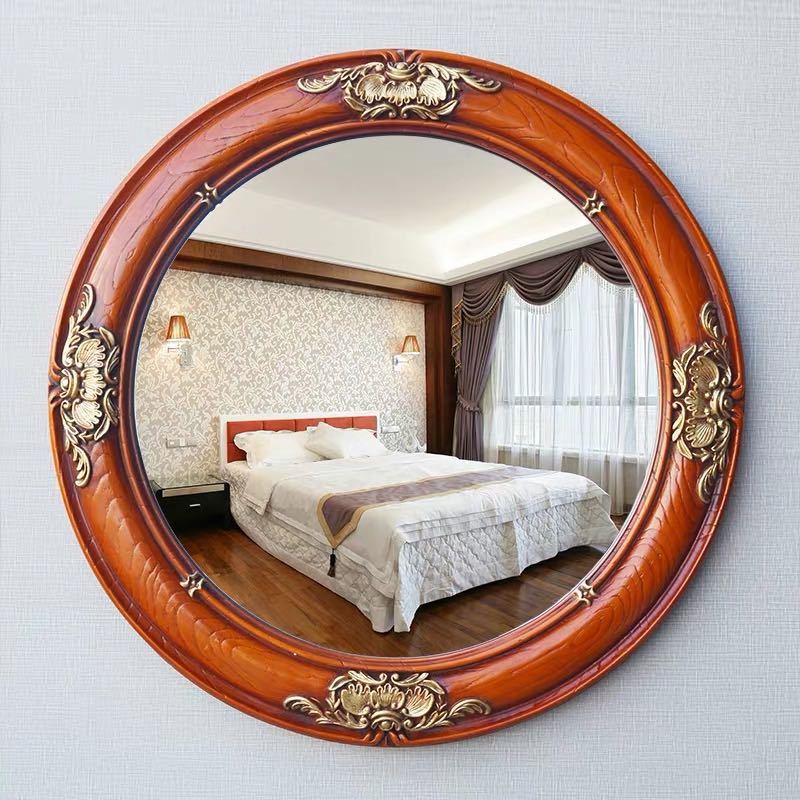 豪華鏡 アンティーク調 壁掛け鏡 壁掛け ．壁掛けミラー ウォールミラー 68x68