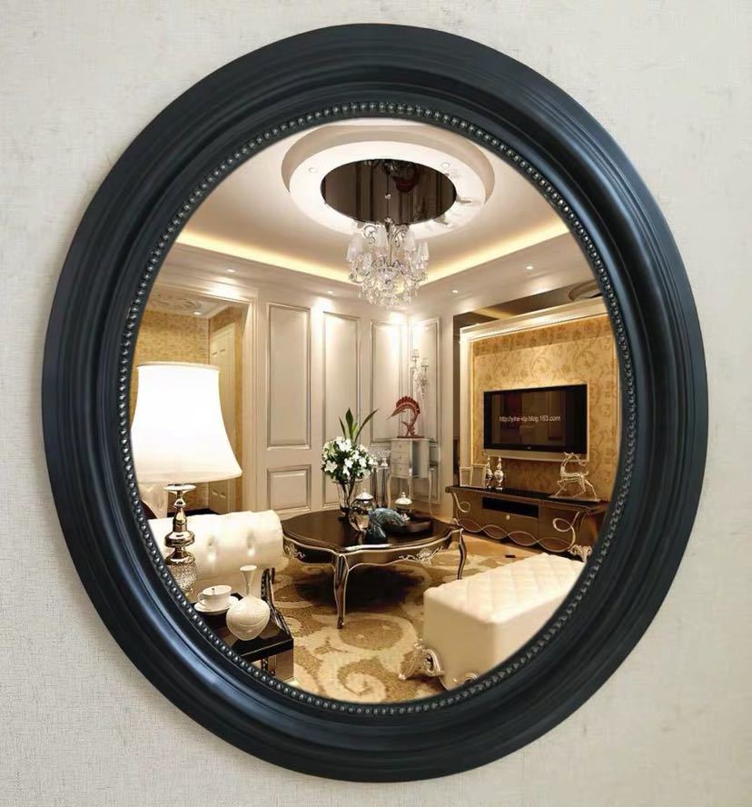 Mirror - 豪華鏡 アンティーク調 壁掛け鏡 壁掛け 壁掛けミラー ウォールミラー 66x76