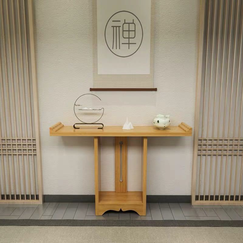 高級サイドテーブル コンソールテーブル 玄関テーブル 花台 電話台 アンティーク調デザイン 幅80cm