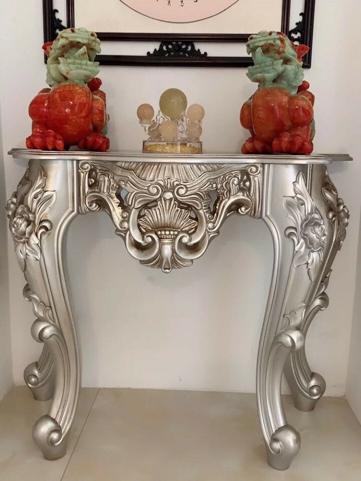 サイドテーブル コンソールテーブル ．玄関テーブル 花台 電話台 幅100cm