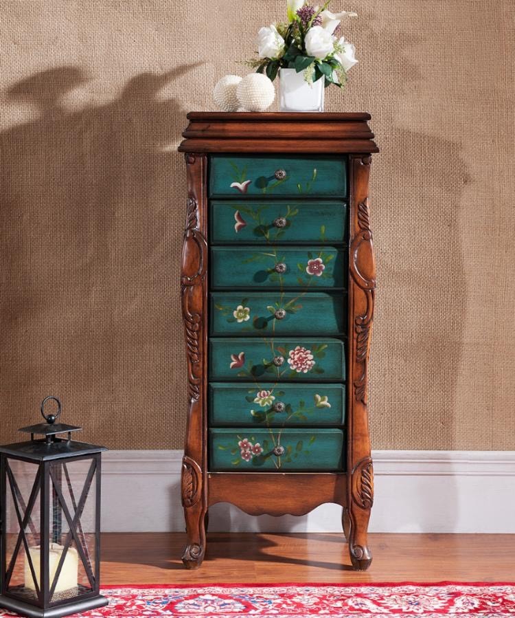 高級サイドテーブル ジュエリー収納ケース 小物入れ アクセサリータンス