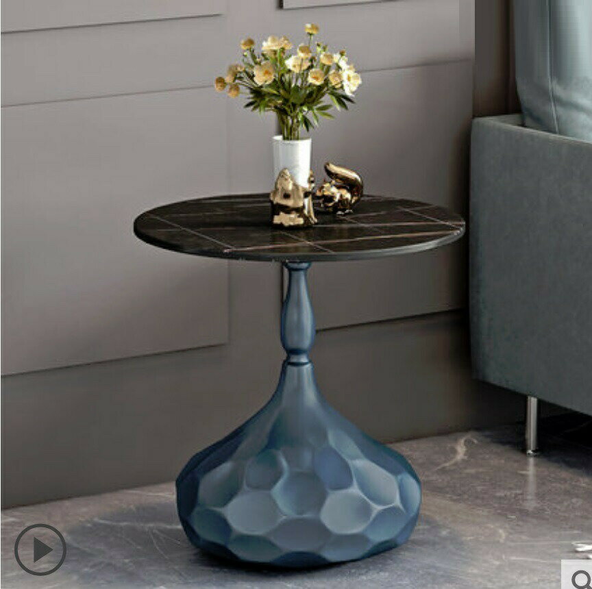 岩板ローテーブル 飾り台 リビングテーブル 電話台 センターテーブル サイドテーブル ミニテーブル 寝室用テーブルローテーブル 飾り台A/サイズ：直径 50 cm ，高さ 55 cm＜ 重量物なので同梱はできません ＞色選びますお客様のご覧...