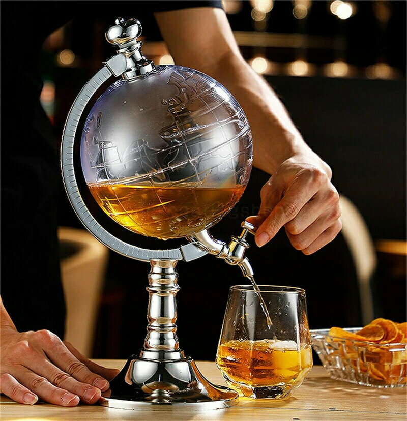 ビールサーバー 地球儀酒砲 ビアサーバー スタンド型ブラック 家庭用 家飲みグッズ おすすめ プレゼ ...
