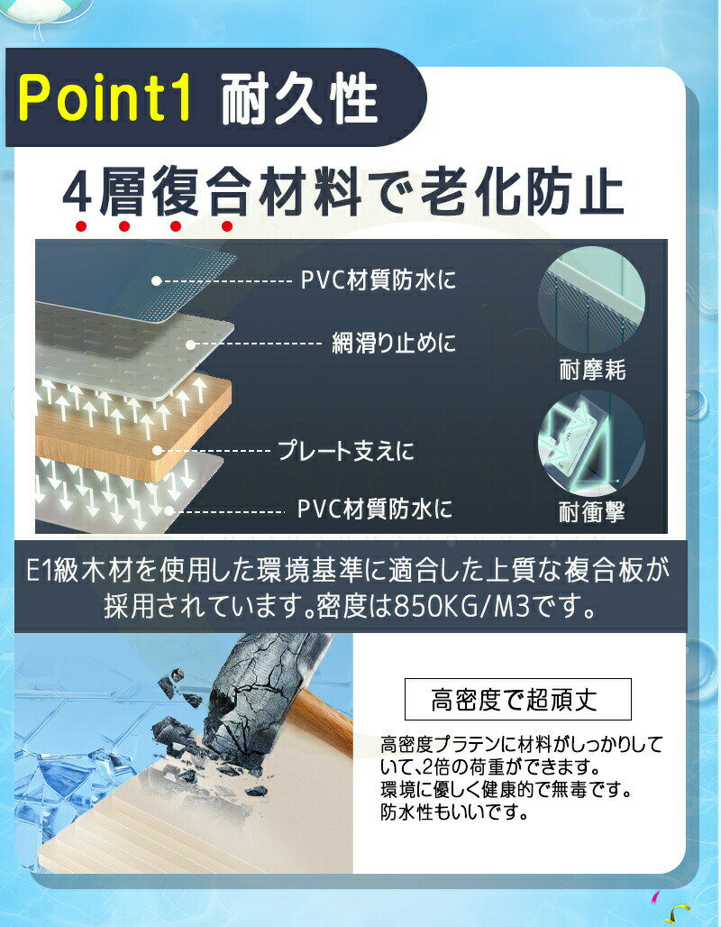 最新型 折り畳みプール 210×140×55cm 家庭用 ビニールプール 水遊び フレームプール 空気不要 収納簡単 空気漏れなし 3