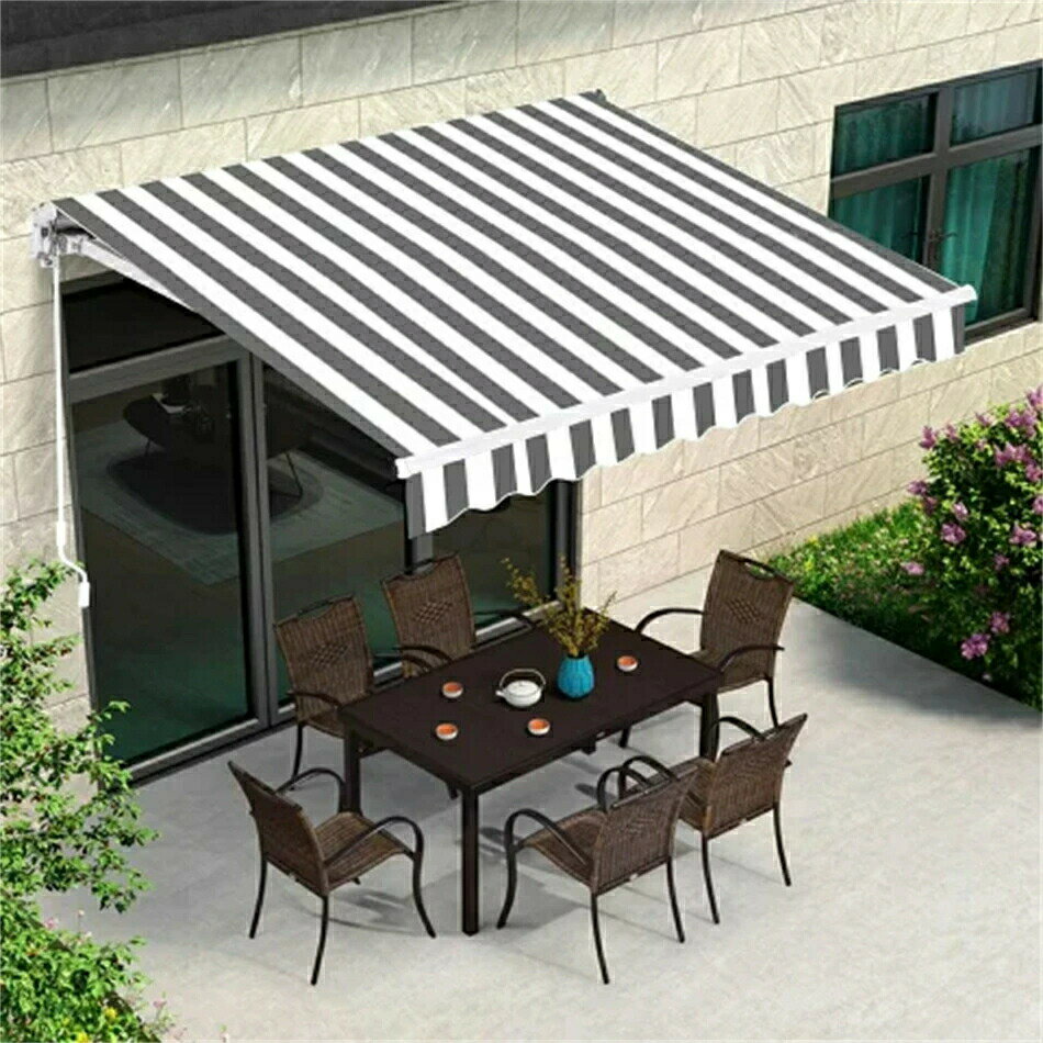 オーニングテント 格納式オーニング 巻き取り式 サンシェード 日除け シェード オーニングテント 幅2m/..