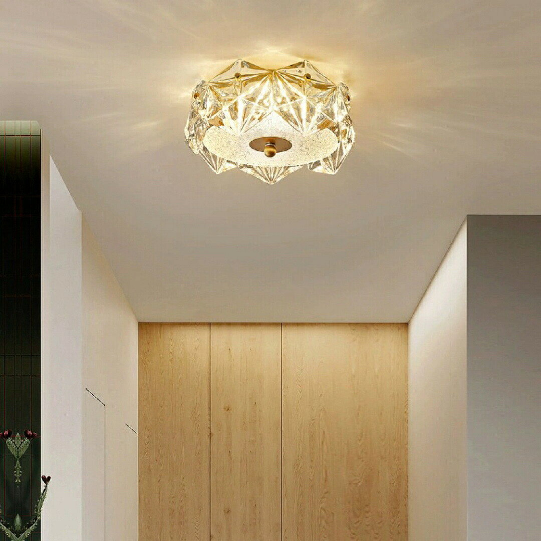 Sinessy 楽天市場店の水晶シャンデリア LED ペンダントライ トランプ 天井照明 クリスタルクリア｜アングル3