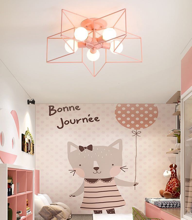 ペンダントライト．洋風照明 シャンデリア 北欧デザイン シーリングライト不可 天井照明 5灯 電源直結タイプ