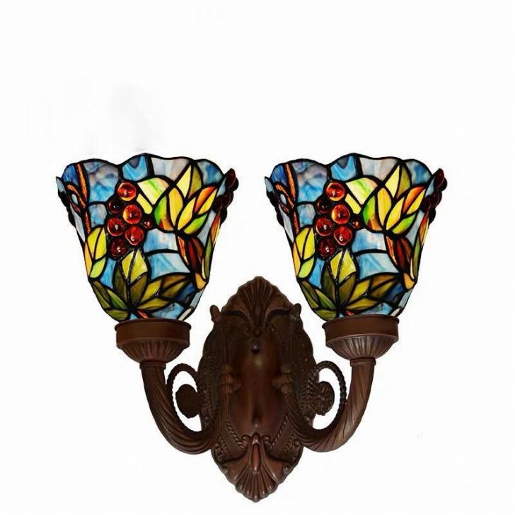 壁掛け照明 ステンドグラス ランプ 壁掛け灯