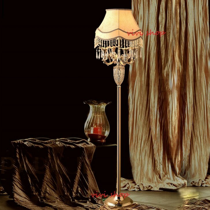 フロアスタンド スタンドライト フロアライト 照明器具 間接照明.水晶