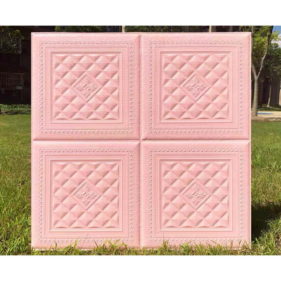 30枚70cm×70cm背景壁 3D立体レンガ模様壁紙 防水 汚い防止 カビ防止