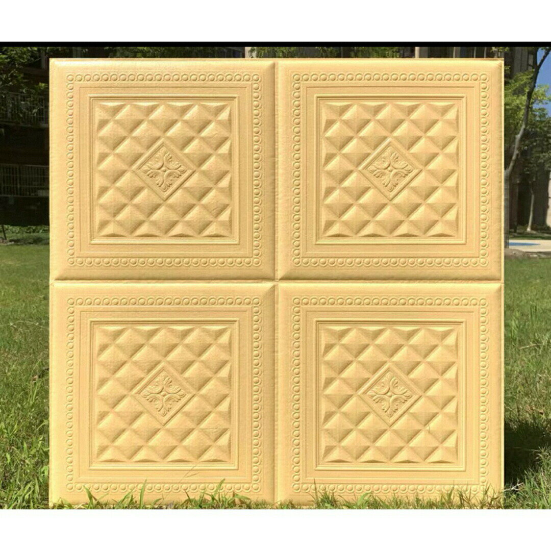 30枚70cm×70cm背景壁 3D立体レンガ模様壁紙 防水 汚い防止 カビ防止