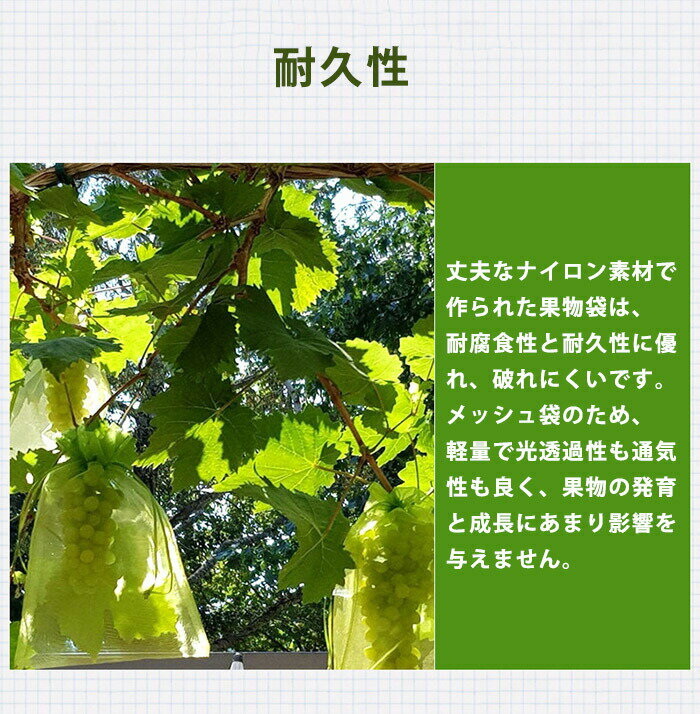 果物保護袋 植物保護袋 植物保護カバー 保護カバー 野菜 ネット フルーツネット 果...