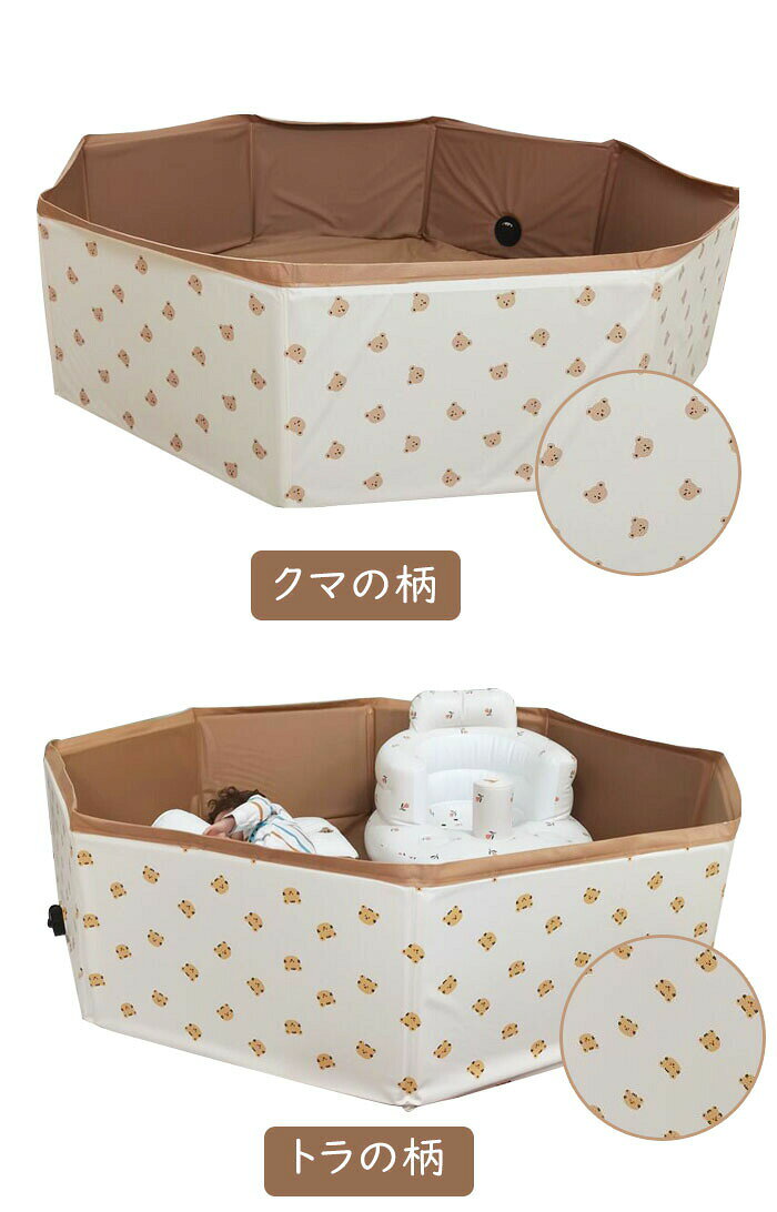Sinessy 楽天市場店のプール 折りたたみ ビニールプール 空気入れ不要 プール おしゃれ 80*30cm 120*30cm お風呂用 ベランダ 簡単収納 持ち運び便利 家庭用プール 水遊び 猛暑対策 砂遊び スイミング お庭用｜アングル3