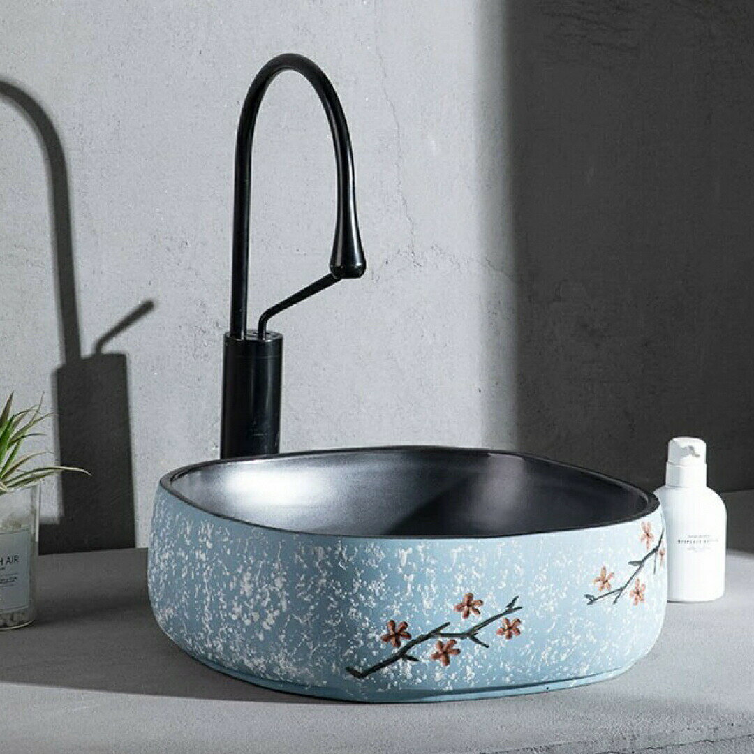 洗面ボウルセット 洗面ボール 手水鉢 手洗器 手洗い鉢 洗面器 蛇口 排水金具付