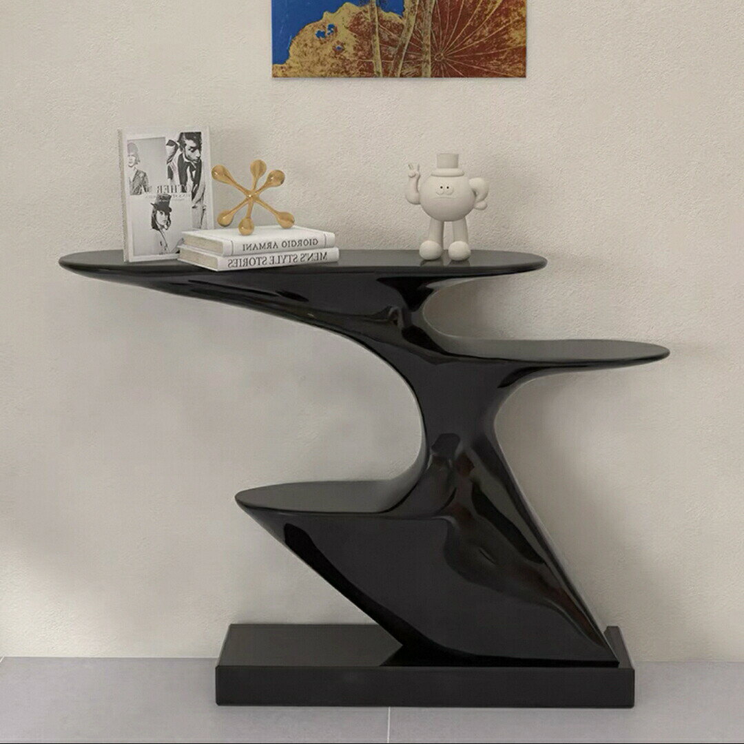 高級サイドテーブル コンソールテーブル 玄関テーブル 電話台 アンティーク調