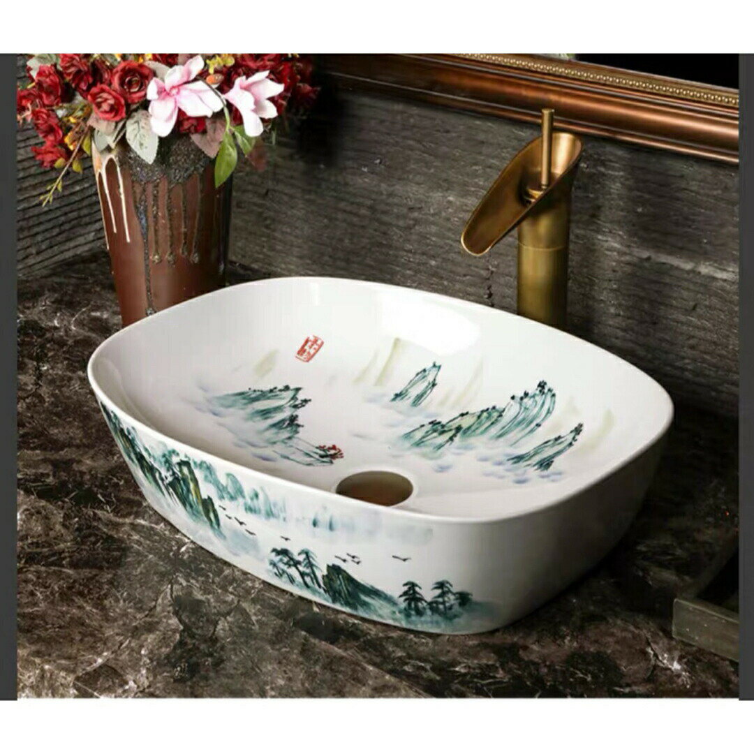 Orchid Lamps - 洗面ボール 洗面台 洗面ボウルセット 手洗器 手洗い鉢 洗面器 蛇口 排水金具