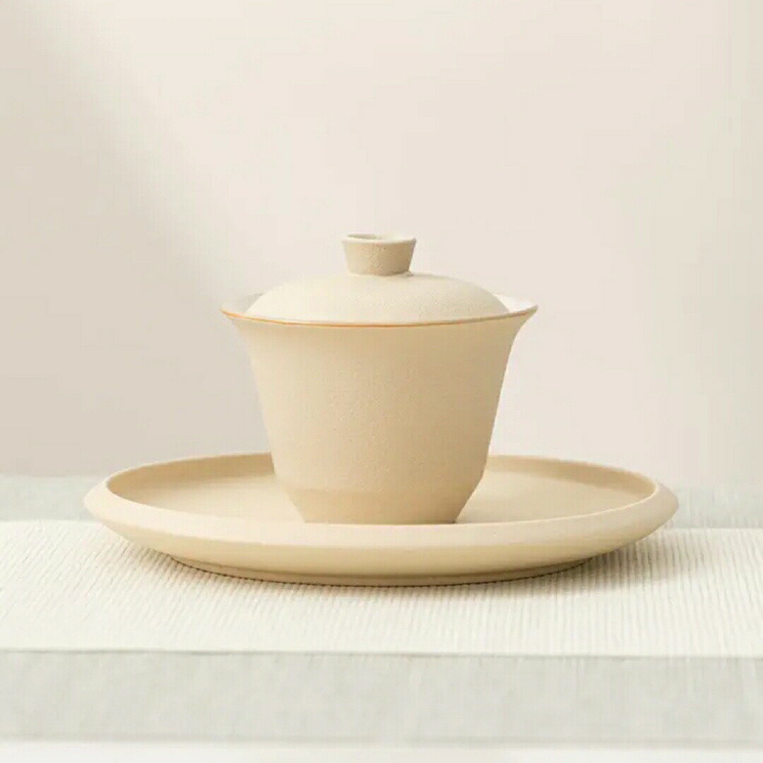蓋碗 茶杯セット おしゃれ 耐熱磁陶器製の中国茶器 1客