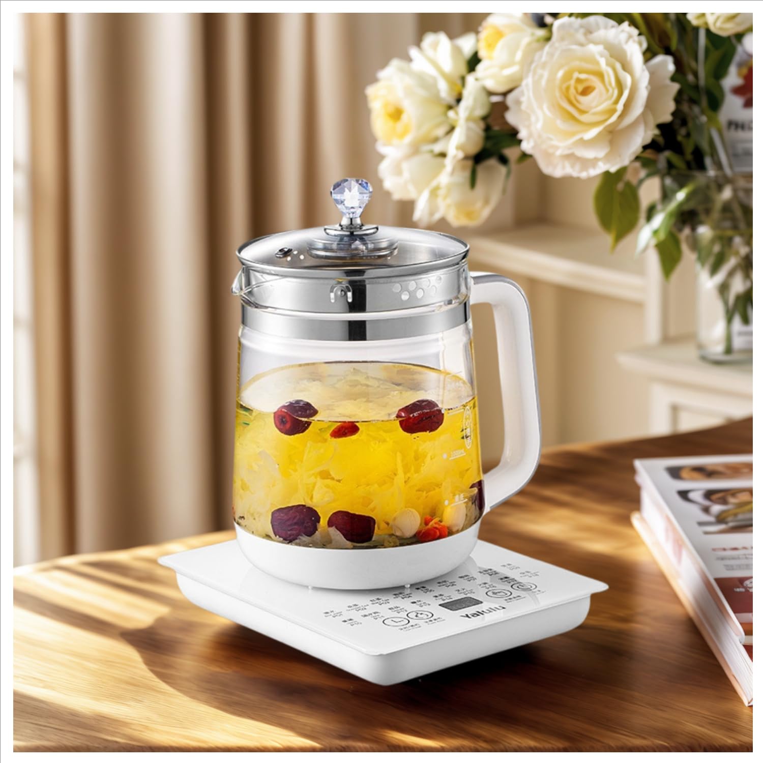 急須 養生ポットは容量が大きく、自動保温、予約などの機能があり、18 の多機能で多様なニーズを満たし、ディテール設計も心