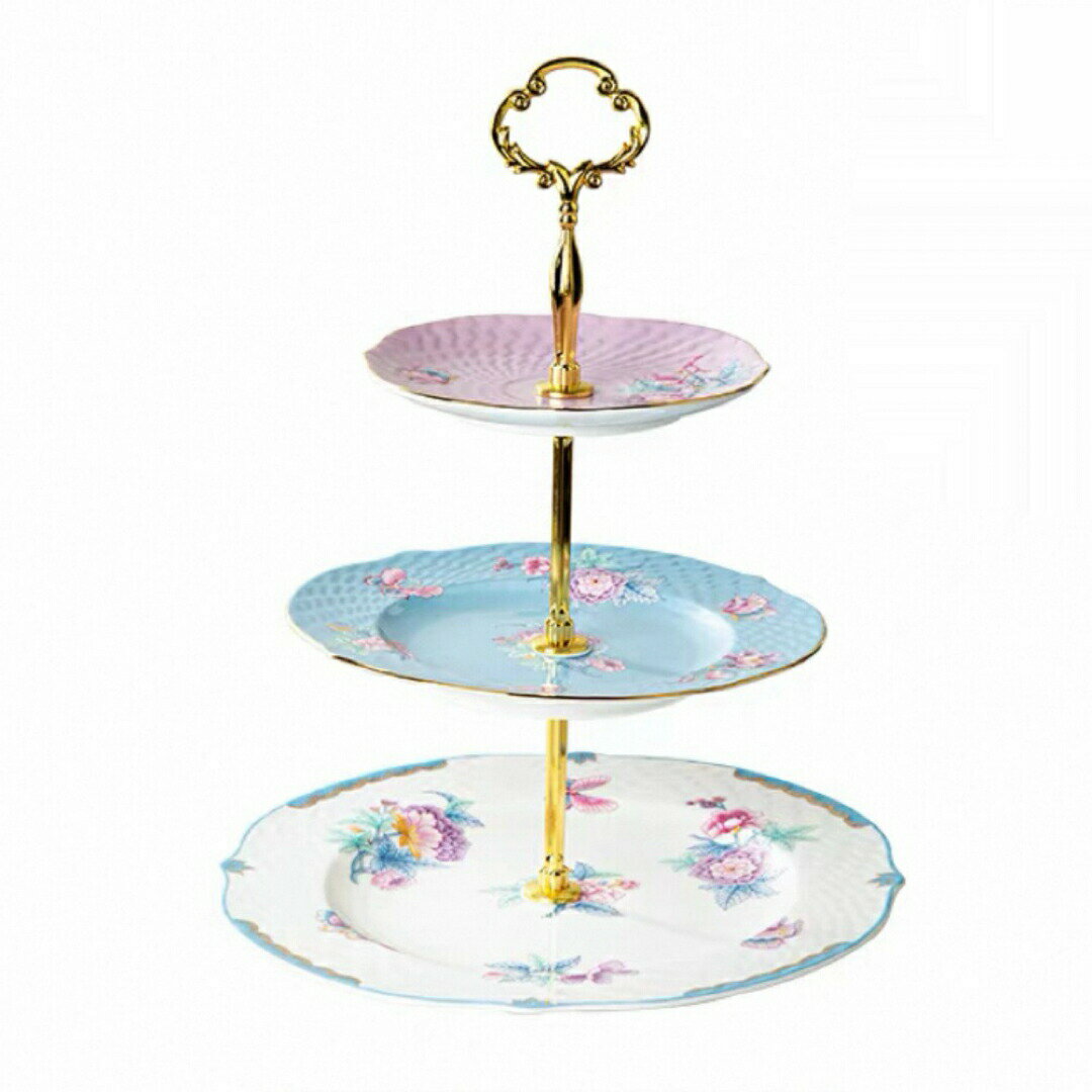 ケーキ スタンド プレート 3段セット アフタヌーンティー フルーツ トレー 皿