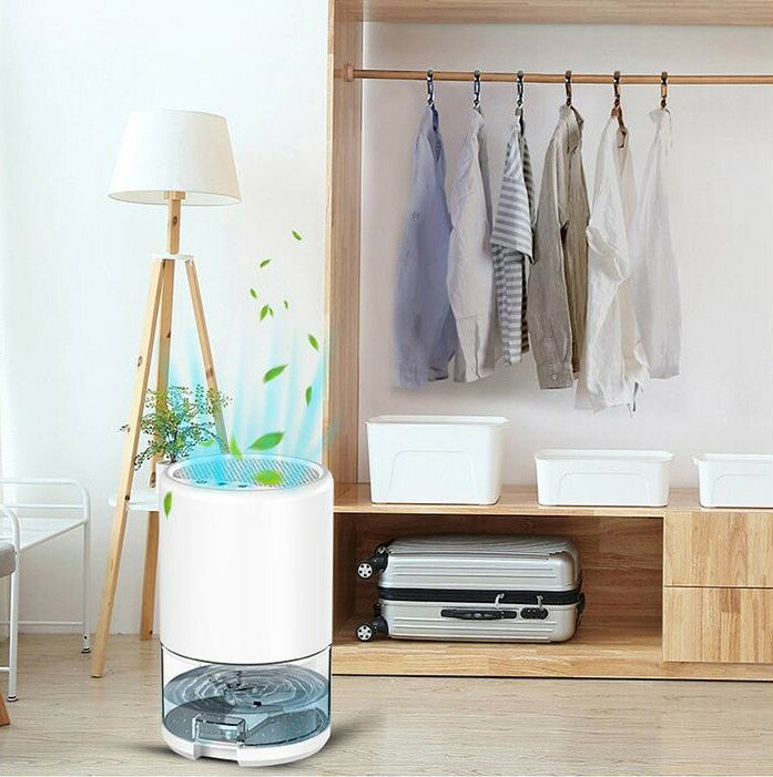 除湿機 梅雨対策 部屋干し 除湿器 小型 季節電気 静音 自動停止 軽量 7色ランプ オフィス 台所 自宅 面台 脱衣所 結露防止 洗濯乾燥 乾燥風 湿気対策