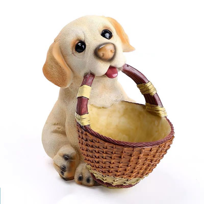 长城家具 - 置物 小物入れドッグ 犬 収納ボックス かご 小物入れ