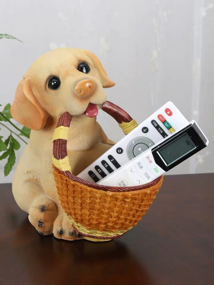置物 小物入れドッグ 犬 収納ボックス かご 小物入れ