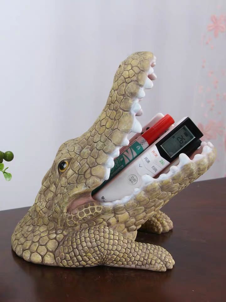 樂天商城 - 置物 小物入れ収納ボックス かご 小物入れ ワニ