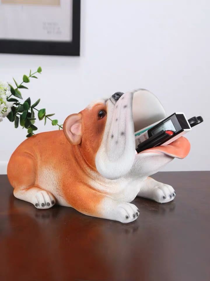 置物 小物入れドッグ 犬 収納ボックス かご 小物入れ