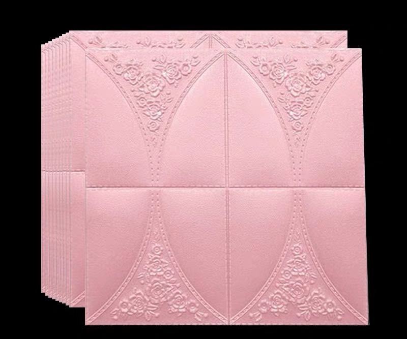 50枚 70cm×70cm 背景壁 3D立体レンガ模様壁紙 防水 汚い防止 カビ防止