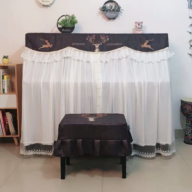 ピアノカバー：幅152×高117 ×奥行36 (cm）椅子カバー：横58cm× 幅38cm素材 ポリエステル100％(イスのサイズ変わりできます）値段も変わります※平置き実寸の為、若干の誤差があります。購入後のキャンセルは、ご遠慮ください。検品のため開封してある場合があります。注意事項1、ご利用のPC環境により、実際の商品と色が異なる場合がございます。予めご了承ください。2、新品未使用品ですが、外箱に初期からのスレ、剥げ歪みなどあります。3、海外品ですので、気にされる方はご遠慮下さい。4、この商品は、購入後発送まで7〜8日程度を要しますので、ご理解の上ご購入頂きますようお願い致します5、製品により多少の誤差が生じる場合がございます。ピアノカバー：幅152×高117 ×奥行36 (cm）椅子カバー：横58cm× 幅38cm素材 ポリエステル100％(イスのサイズ変わりできます）値段も変わります※平置き実寸の為、若干の誤差があります。★購入後のキャンセルは、ご遠慮ください。★検品のため開封してある場合があります。注意事項1、ご利用のPC環境により、実際の商品と色が異なる場合がございます。予めご了承ください。2、新品未使用品ですが、外箱に初期からのスレ、剥げ歪みなどあります。3、海外品ですので、気にされる方はご遠慮下さい。4、この商品は、購入後発送まで7〜8日程度を要しますので、ご理解の上ご購入頂きますようお願い致します5、製品により多少の誤差が生じる場合がございます。