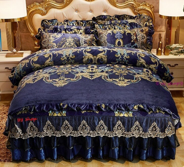 A0288001120BS13-18新品 高級ワイドダブル ベッド用品4点セット 寝具 ボックスシーツ　枕カバー掛け布..