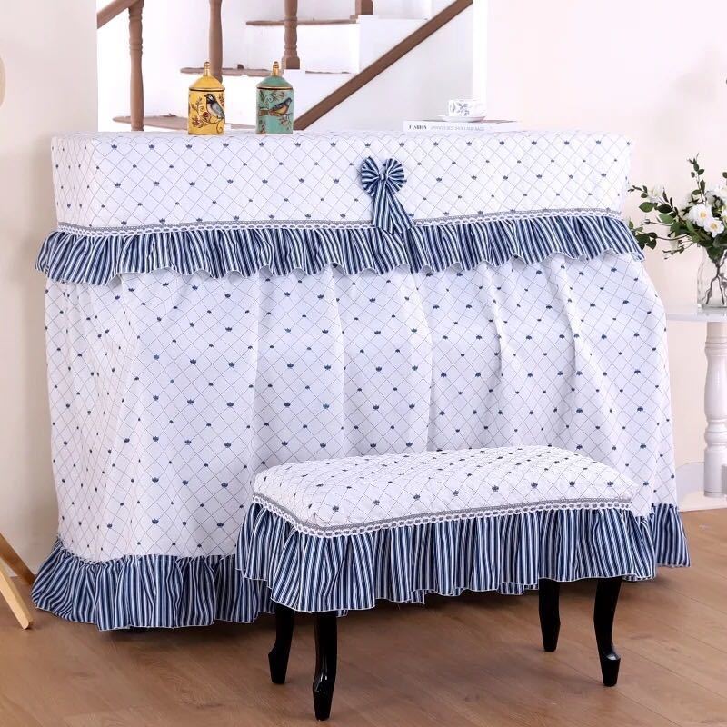 A045695ピアノカバー．イスカバー 2点セット 防塵カバー