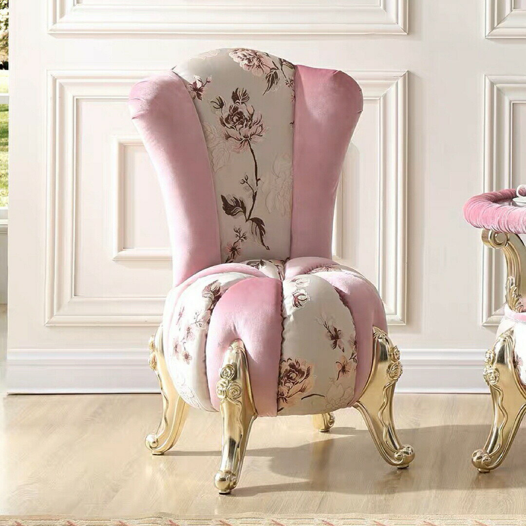 Stools - 豪華 高級感1人掛けチェア デスクチェア アンティーク調家具 椅子 いす