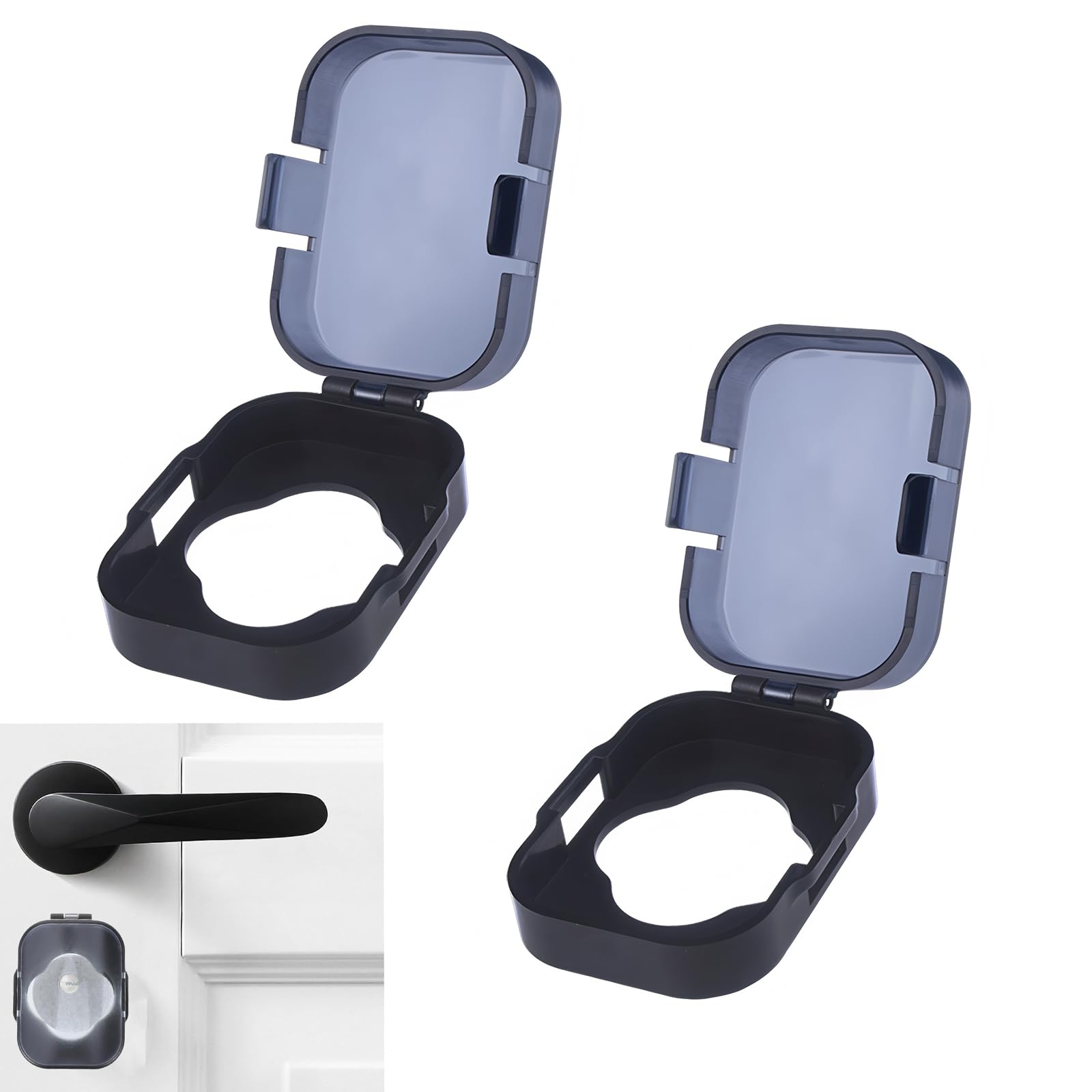 • 🔒【いたずら＆誤操作防止】鍵穴に簡単装着することで、小さなお子様や認知症の方による誤操作・閉じ込め・徘徊をしっかり防止。安心のセーフティアイテムです。 • 👶【子育て家庭に最適】ドアを開けたがる好奇心旺盛...