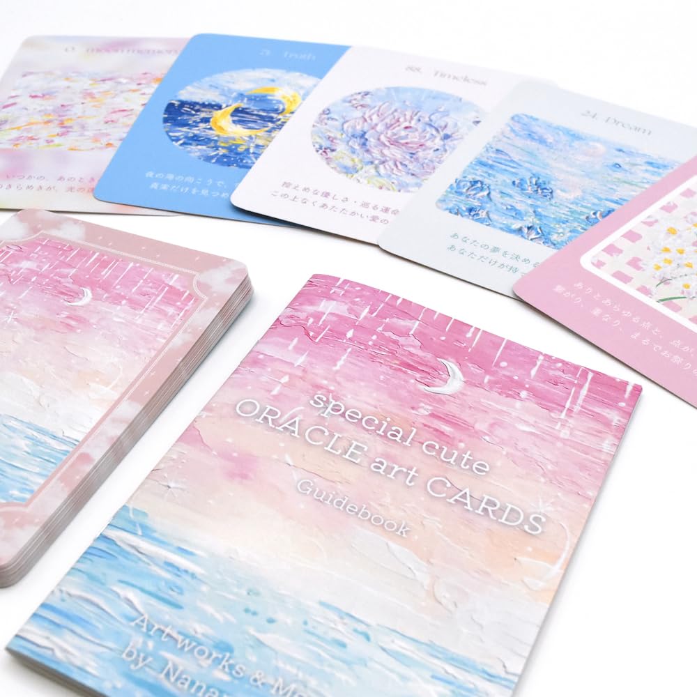 special cute ORACLE art CARDS（スペシャルキュートオラクルアートカード） ｜ 菜々乃ななみ ｜ カード29枚 オリジナル巾着・日本語解説書付き 【正規品】