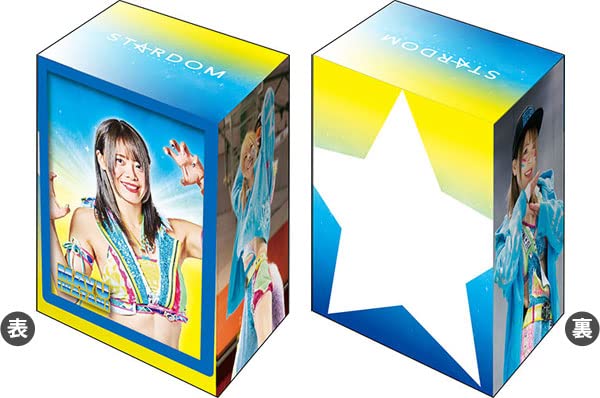 • 本体サイズ（タテ型デザインの場合）：高さ98×幅75×厚さ65mm • (C)World Wonder Ring STARDOM