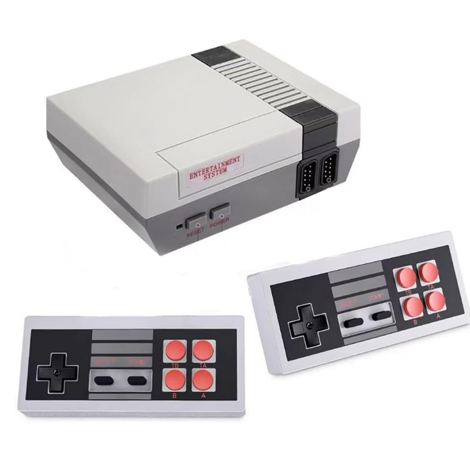 ファミコン型 ソフト 【600種類のゲームと遊べる】ゲーム機 本体 互換機 レトロゲーム 600種類内蔵 ilo　shop