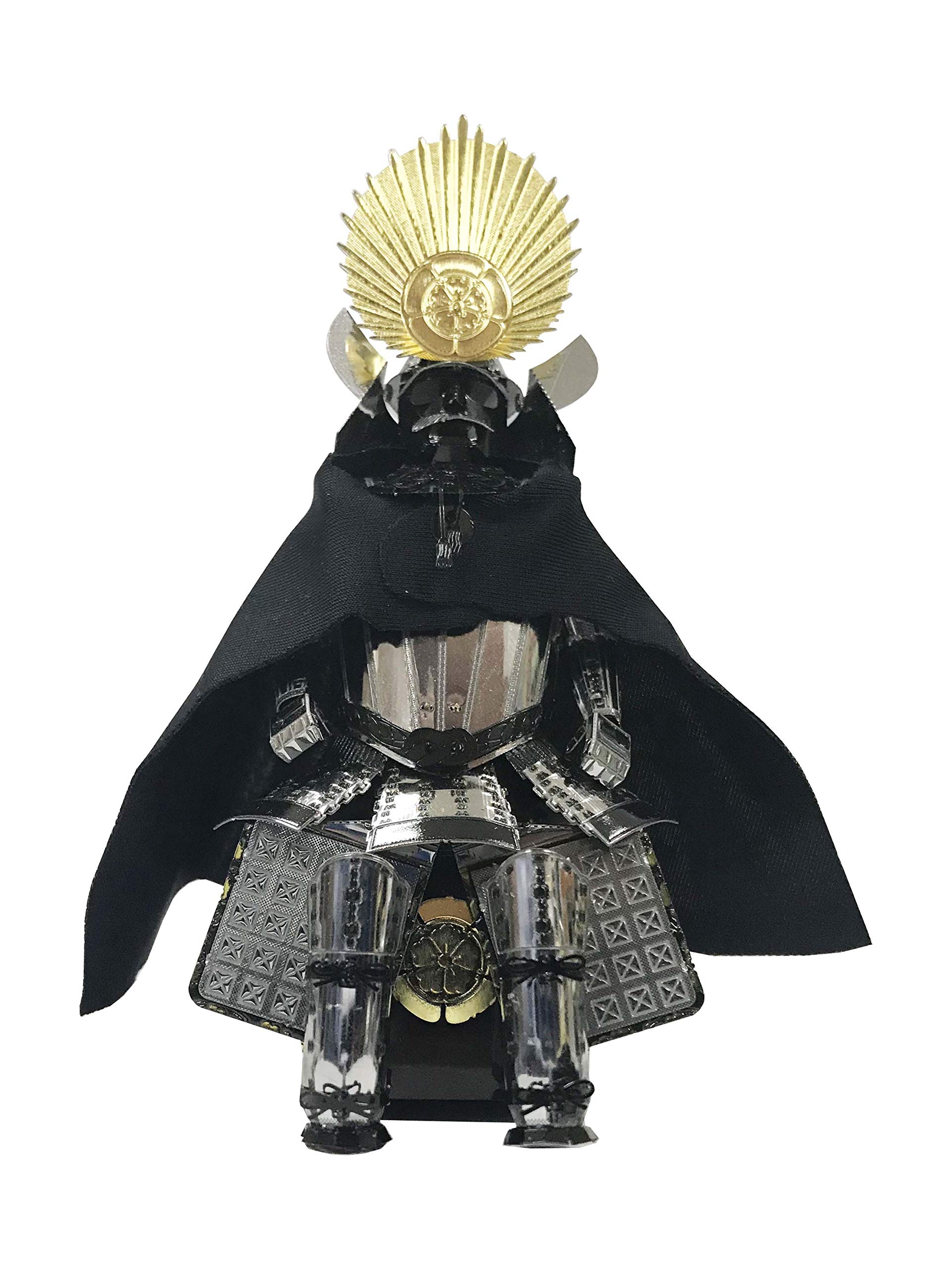 テンヨー(Tenyo) メタリックナノパズル マルチカラーシリーズ 鎧 織田信長 T-ME-010M ステンレス素材 接着剤不要 暑さ0.2m 超精密レーザー加工 クラフト作品 立体模型 真鍮 武将甲冑