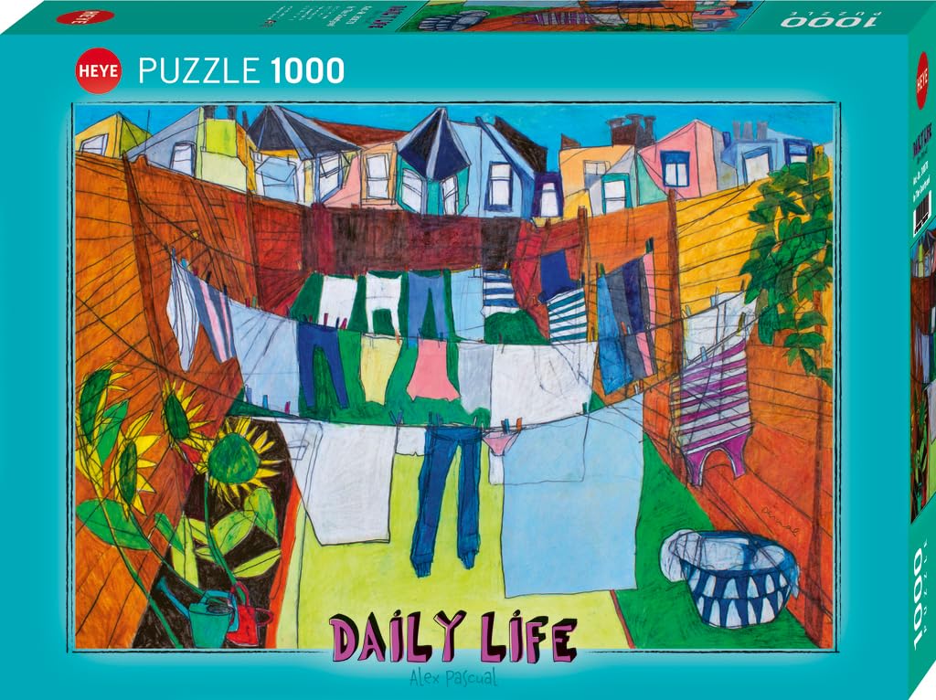1000ピース HEYE Puzzle ヘイパズル Daily Life, In The Courtyard 50×70cm 30070
