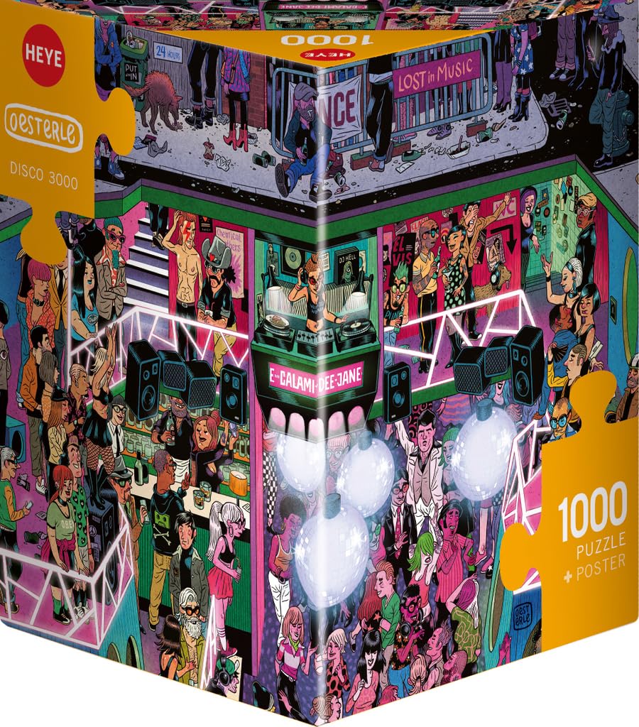 1000ピース HEYE Puzzle ヘイパズル Disco 3000 50×70cm 30085