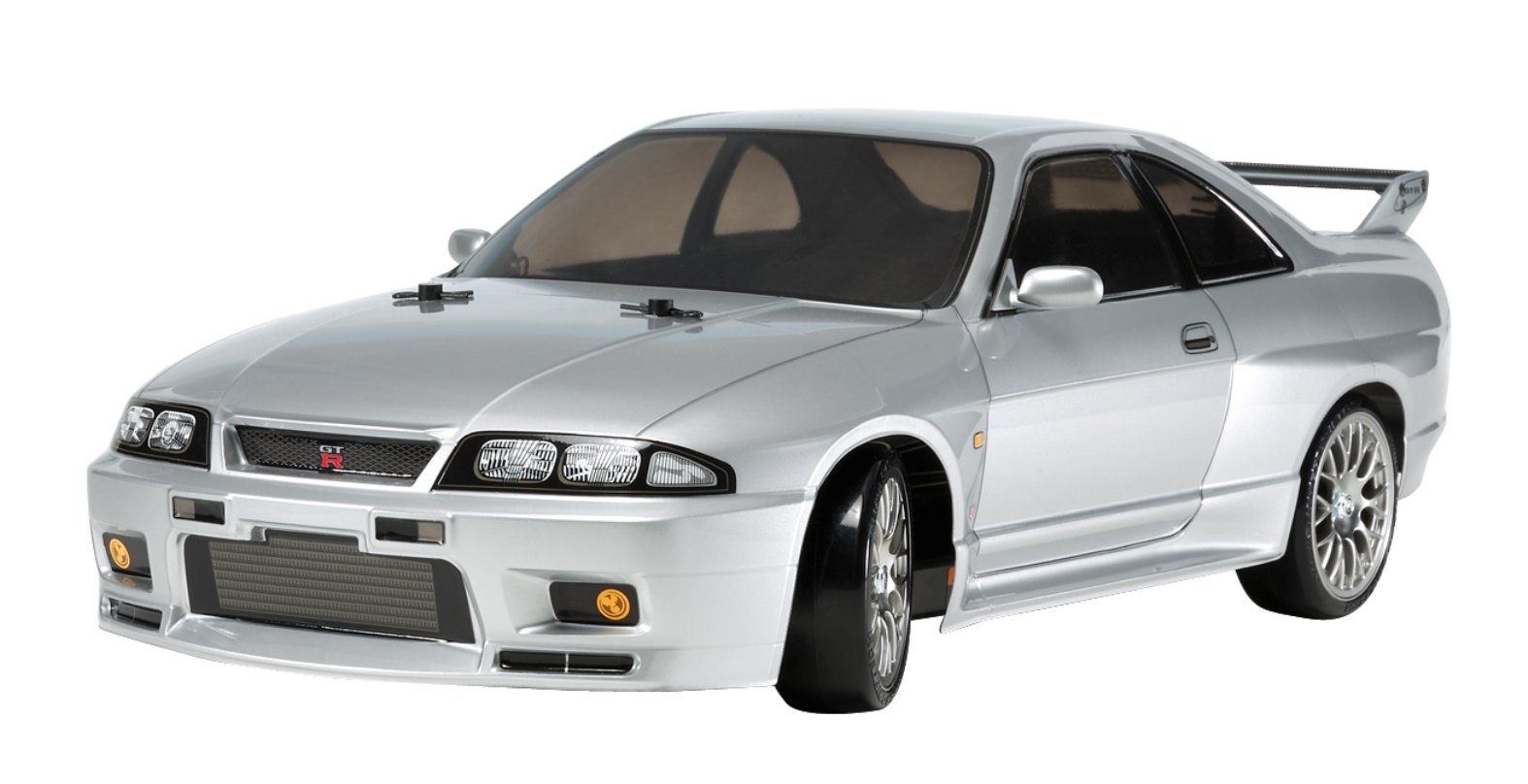 タミヤ 1/10 電動RCカーシリーズ No.604 ニッサン スカイライン GT-R R33 (TT-02Dシャーシ) ドリフトス..