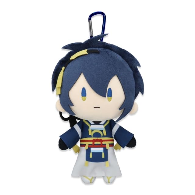 刀剣乱舞ONLINE 御伴散歩 ～御伴くじ～ その3 ラストゲット賞：三日月宗近 カラビナ付き御伴ぬいぐるみ