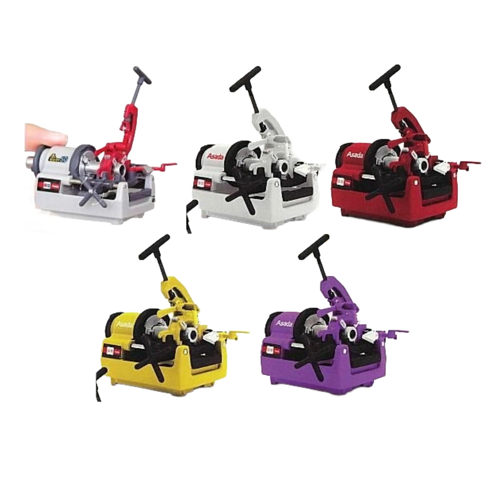 トイズキャビン 1/10 Asada ねじ切機 BEAVER 50 ミニチュアコレクション 1.5 × 5種セット ※ シークレットを含まない(3.0)