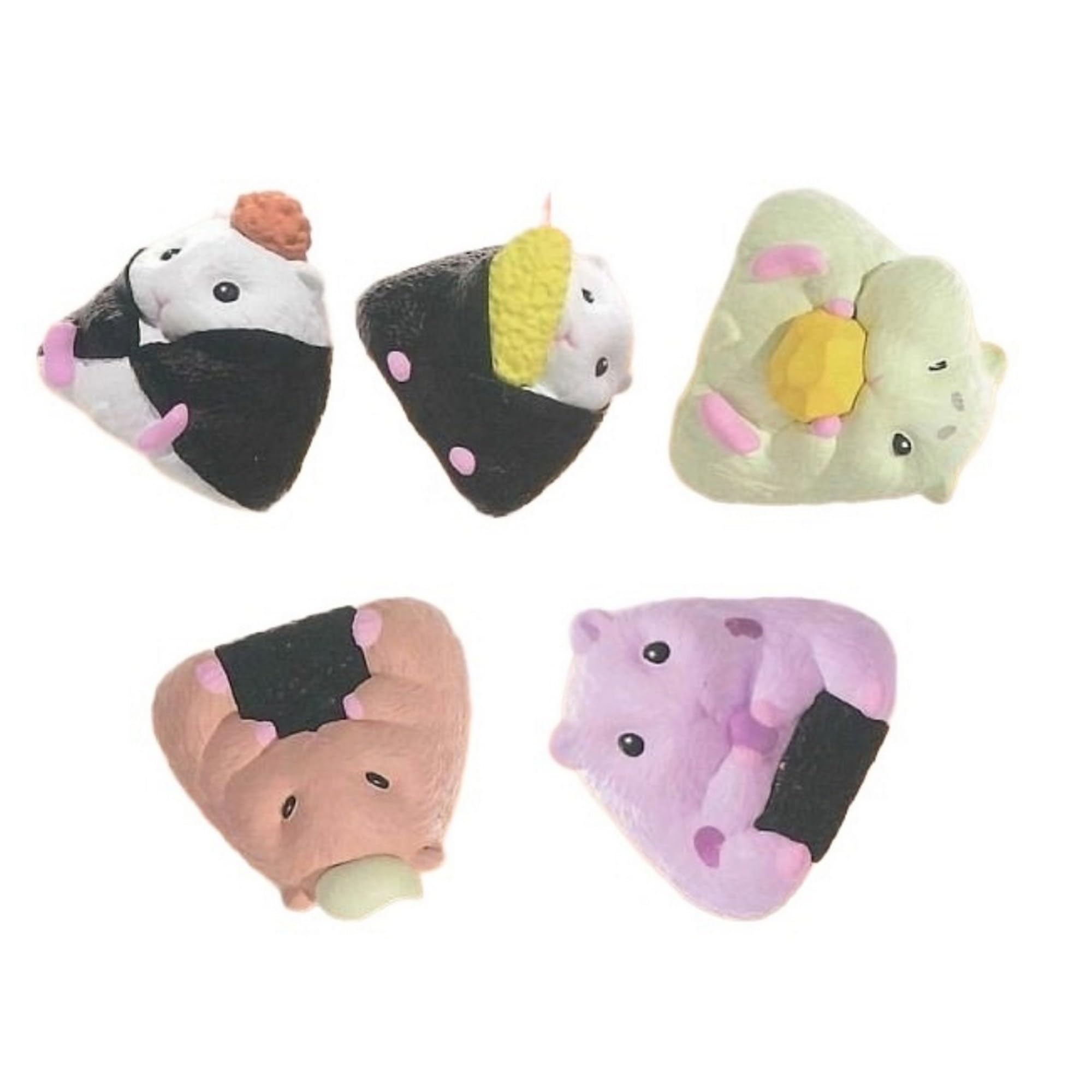 エール はむすび。ぱく！ × 全5種セット フルコンプ ガチャガチャ カプセルトイ