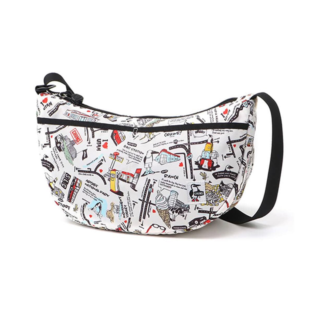 [Chums] Recycle Small Banana Shoulder・Travel