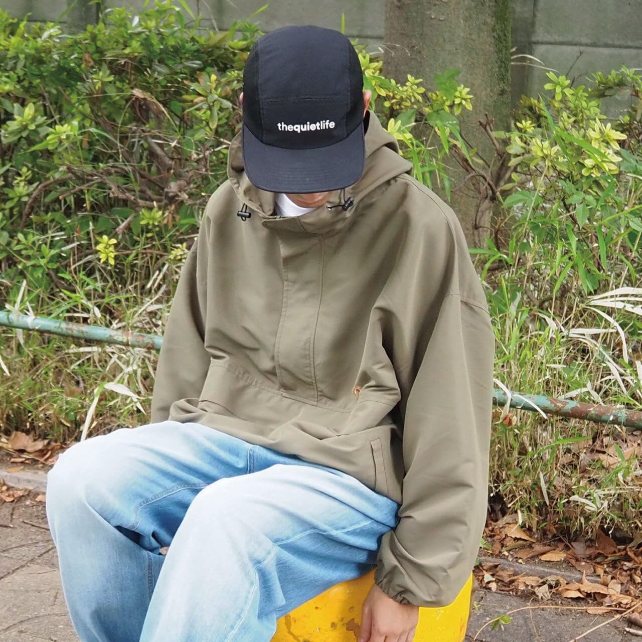 [ハンテン] アノラック KHAKI L HT24-F001