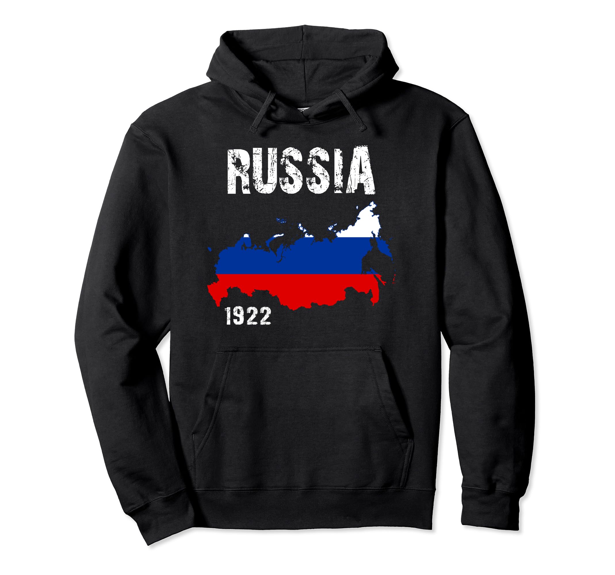 ロシア地図フラグEST。 パーカー